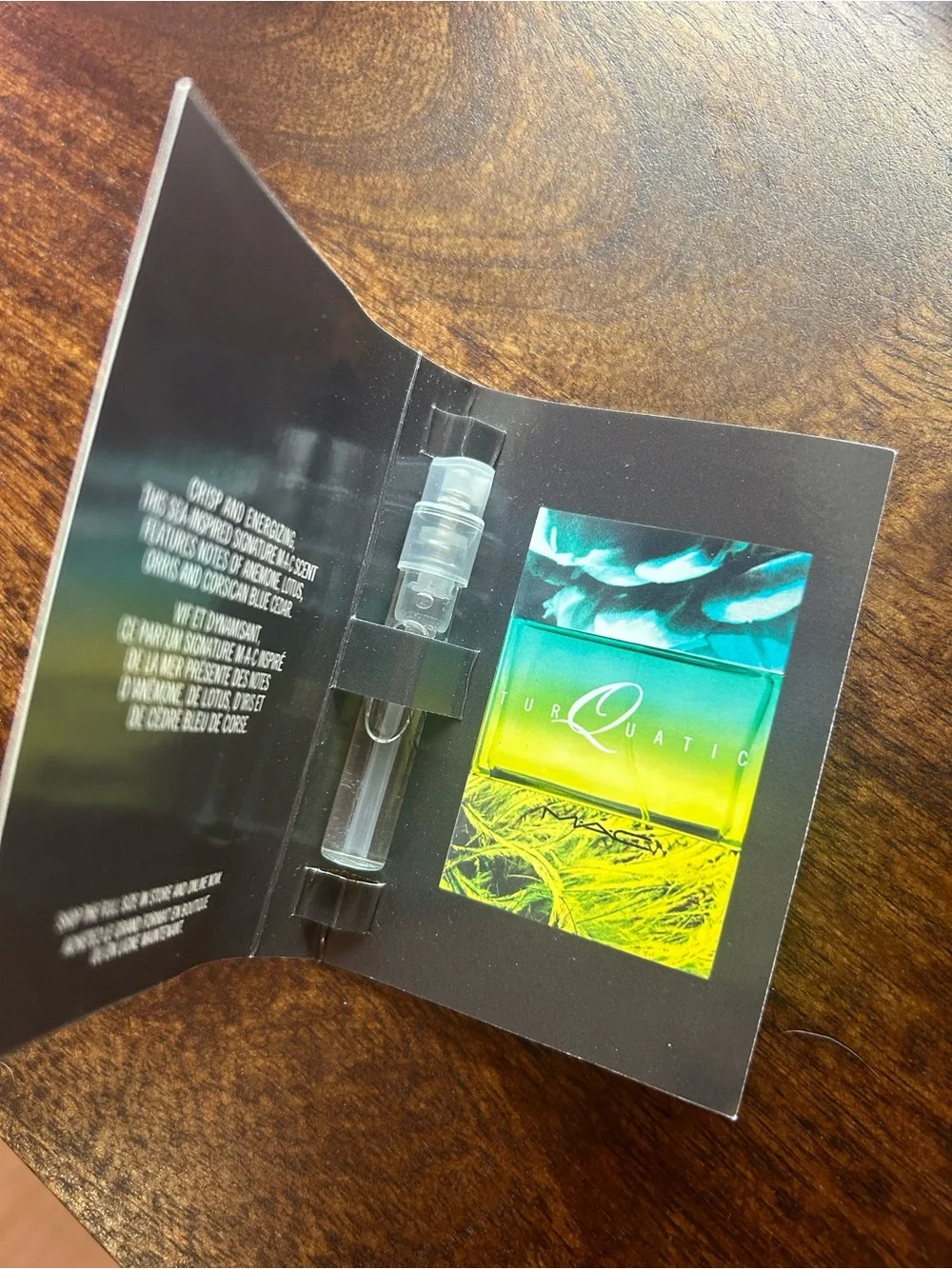 NEW MAC TurQuatic Fragrance Sample - Picture 2 of 4